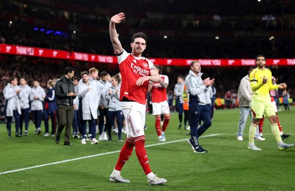 Declan Rice, mesaj triumfal după câștigarea Premier League cu Arsenal: „V-am spus...”