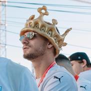 Campionii de la Craiova au imitat trendul cu ochelarii de soare / foto: Superliga Facebook