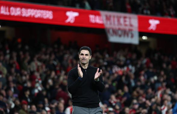 Mikel Arteta, după victoria care o aduce mai aproape de titlu pe Arsenal: „Una din cele mai bune prestații ale acestui sezon”