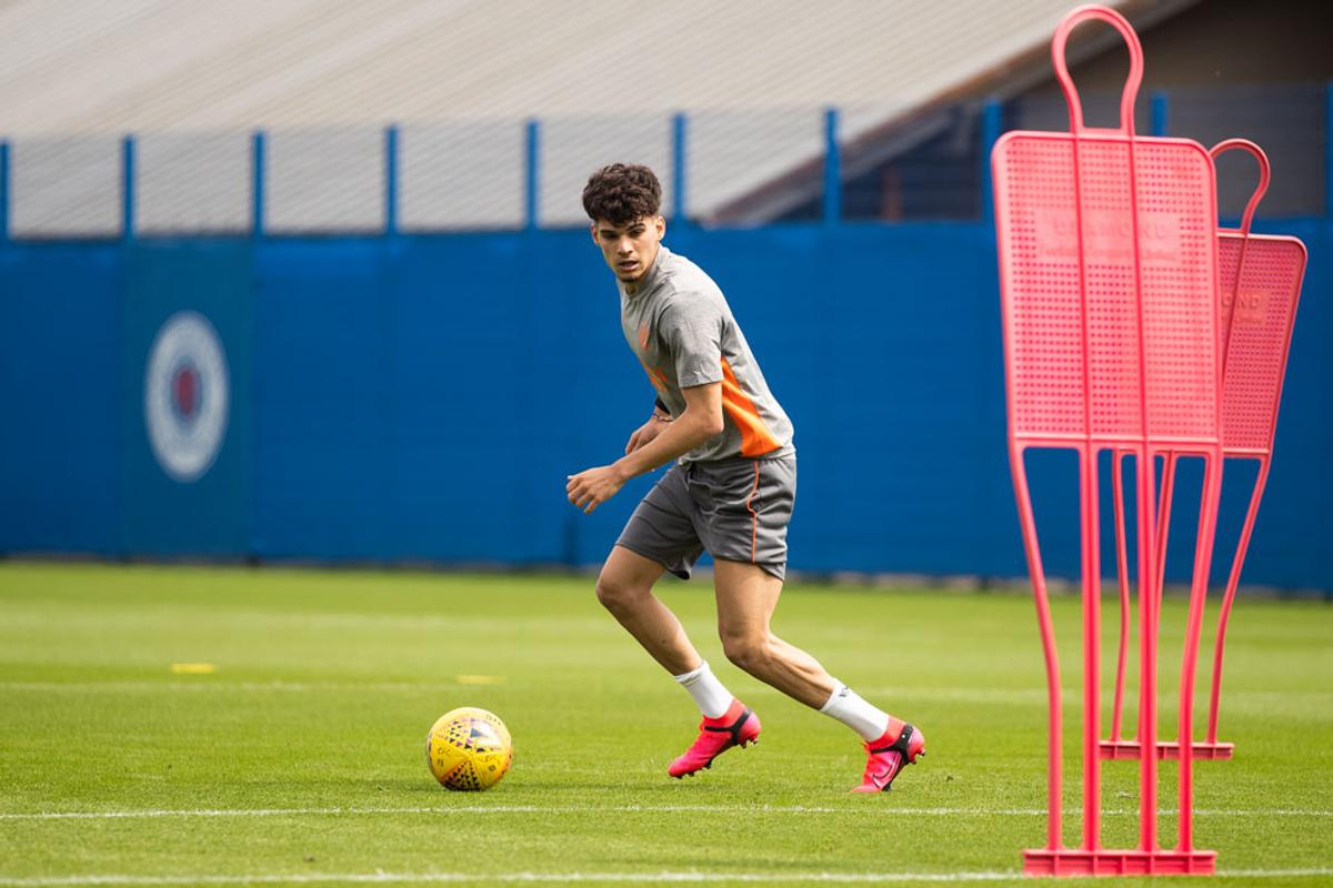 FOTO Ianis Hagi general antrenamente Rangers