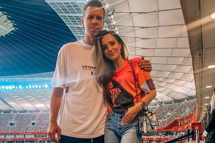 Marina Luczenko și Wojciech Szczesny / Sursă foto: Instagram.com/marina_official/