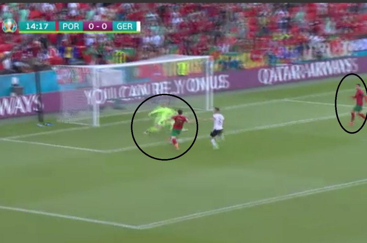 Gol Cristiano Ronaldo în Portugalia - Germania