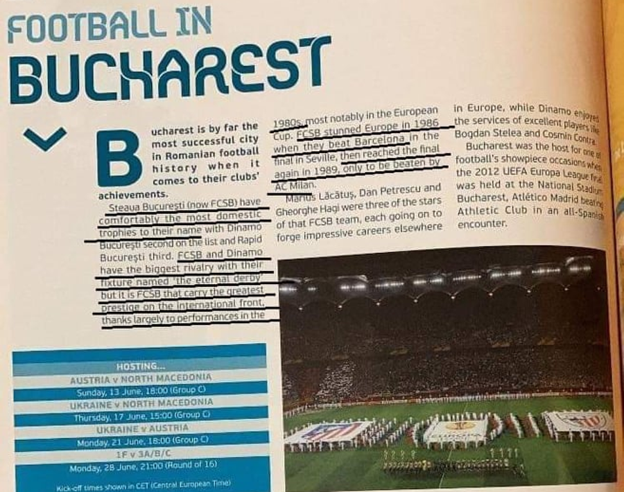 foto: facebook/Sergi Lopez UEFA, lovitură în disputa FCSB - CSA Steaua » Ce apare în programul pentru Euro 2020