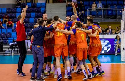 Naționala de volei masculin a promovat în Golden League » Sărbătoare „tricoloră” la Budapesta