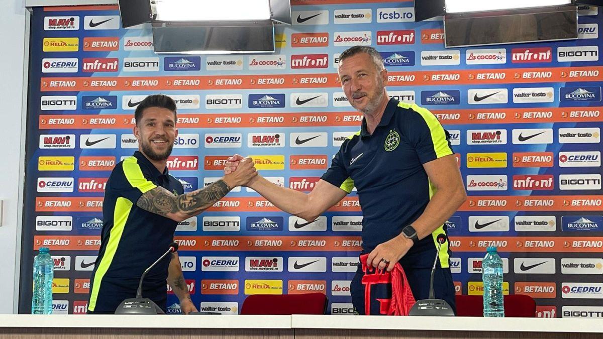 FCSB l-a prezentat azi Alexandru Băluță:  „Nu m-am simțit dorit la Craiova! Nu a existat niciun echilibru între oferte”