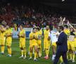 Imagine surprinsă după fluierul final din Elveția - România / foto: Raed Krishan (GSP)