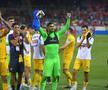 Imagine surprinsă după fluierul final din Elveția - România / foto: Raed Krishan (GSP)