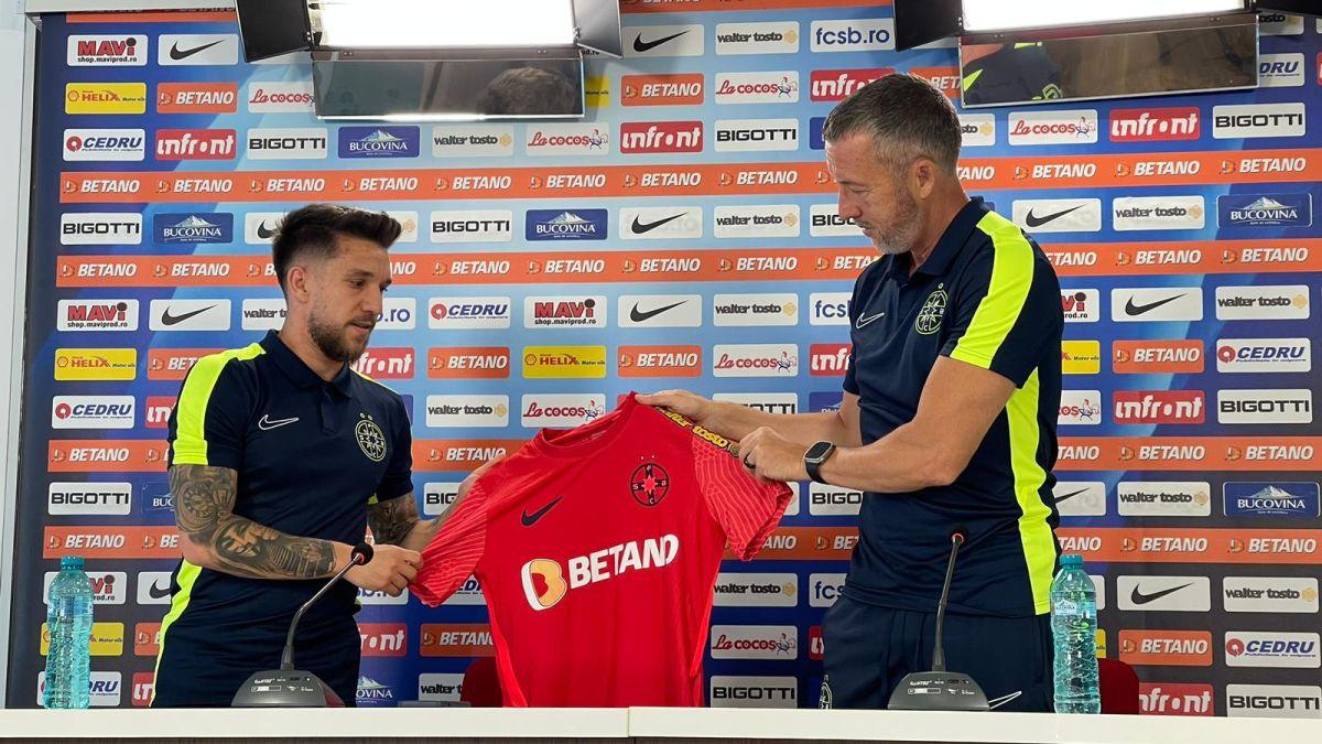 FCSB l-a prezentat azi Alexandru Băluță:  „Nu m-am simțit dorit la Craiova! Nu a existat niciun echilibru între oferte”