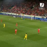 Primul gol al lui Mihăilă cu Elveția