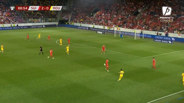 Primul gol al lui Mihăilă cu Elveția