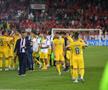 Imagine surprinsă după fluierul final din Elveția - România / foto: Raed Krishan (GSP)