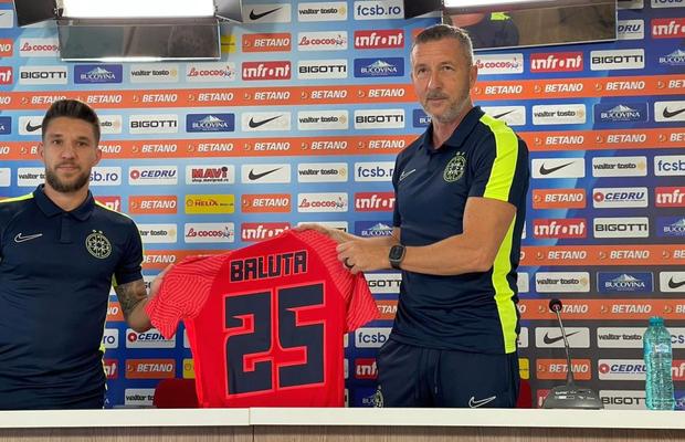 FCSB l-a prezentat azi Alexandru Băluță:  „Nu m-am simțit dorit la Craiova! Nu a existat niciun echilibru între oferte”