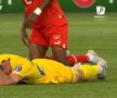 FOTO Elveția - România, fault la Screciu, Iordănescu a cerut roșu 19.06.2023