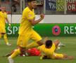 FOTO Elveția - România, fault la Screciu, Iordănescu a cerut roșu 19.06.2023