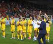 Imagine surprinsă după fluierul final din Elveția - România / foto: Raed Krishan (GSP)