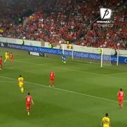 Primul gol al lui Mihăilă cu Elveția