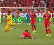 FOTO Elveția - România, fault la Screciu, Iordănescu a cerut roșu 19.06.2023
