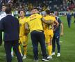 Imagine surprinsă după fluierul final din Elveția - România / foto: Raed Krishan (GSP)