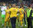 Imagine surprinsă după fluierul final din Elveția - România / foto: Raed Krishan (GSP)