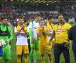 Imagine surprinsă după fluierul final din Elveția - România / foto: Raed Krishan (GSP)