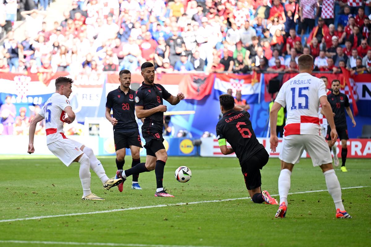 Croația - Albania, în Grupa B la EURO 2024: cele mai tari imagini de la Hamburg