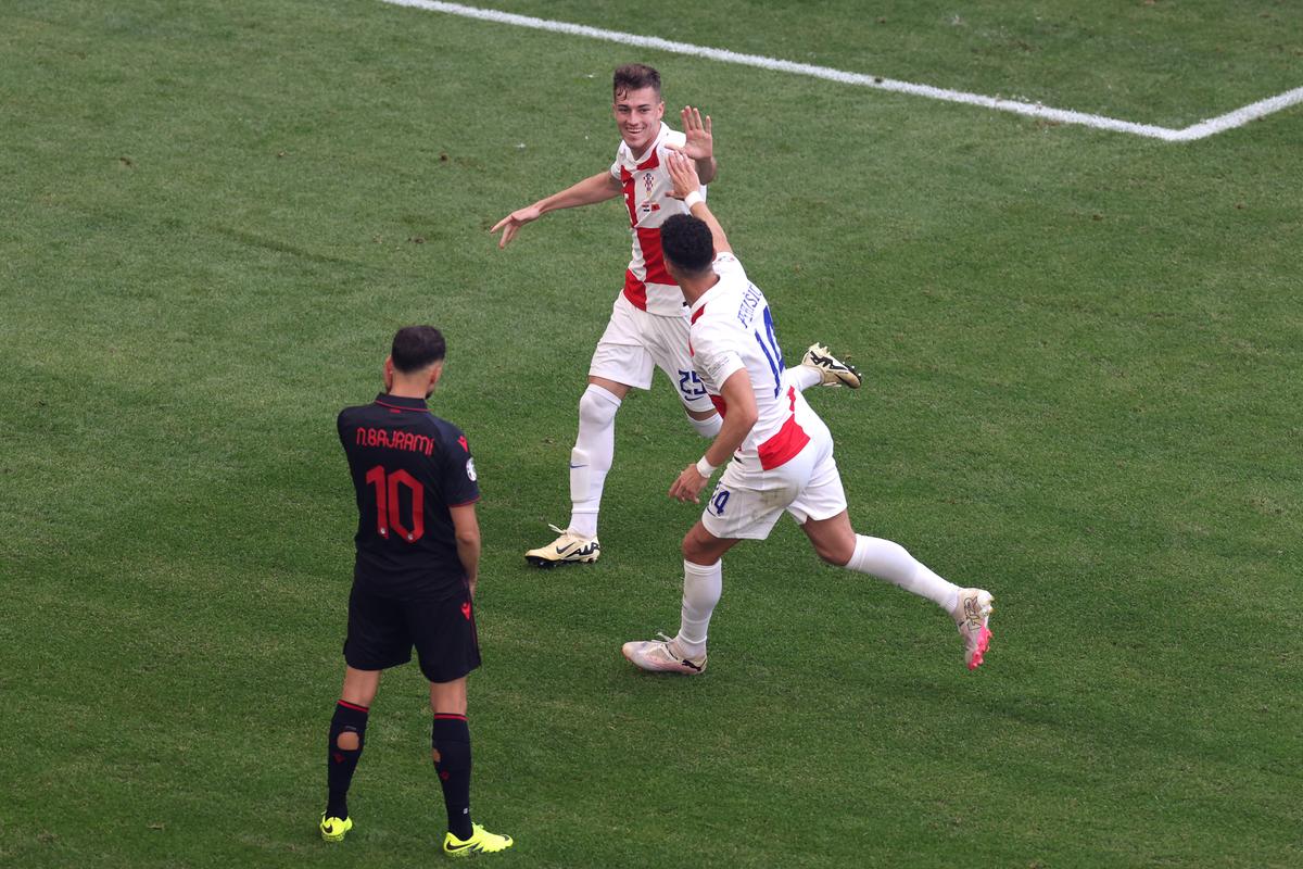 Croația - Albania, în Grupa B la EURO 2024: cele mai tari imagini de la Hamburg
