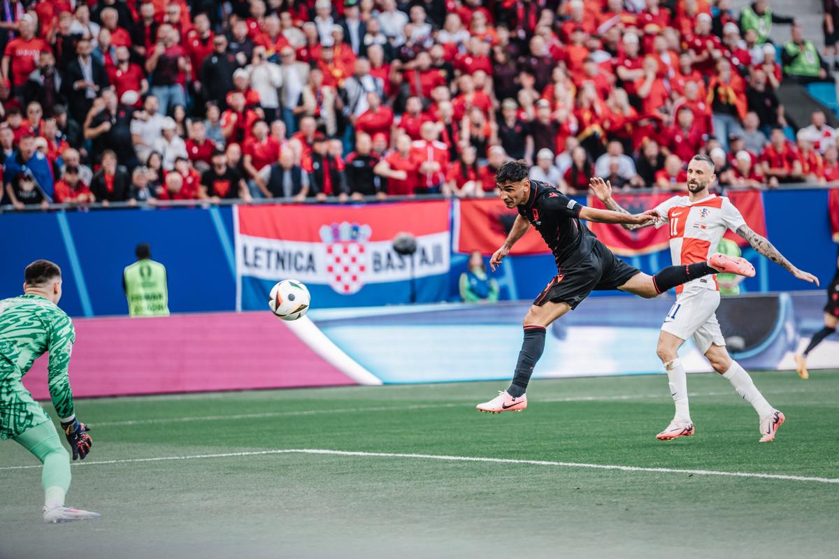 Croația - Albania, în Grupa B la EURO 2024: cele mai tari imagini de la Hamburg