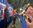 Ales „omul meciului” Portugalia - Cehia, a venit la interviuri cu trofeul în brațe