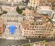Un tricou al naționalei Italiei de 15 metri lungime întins în Piazza di Spania