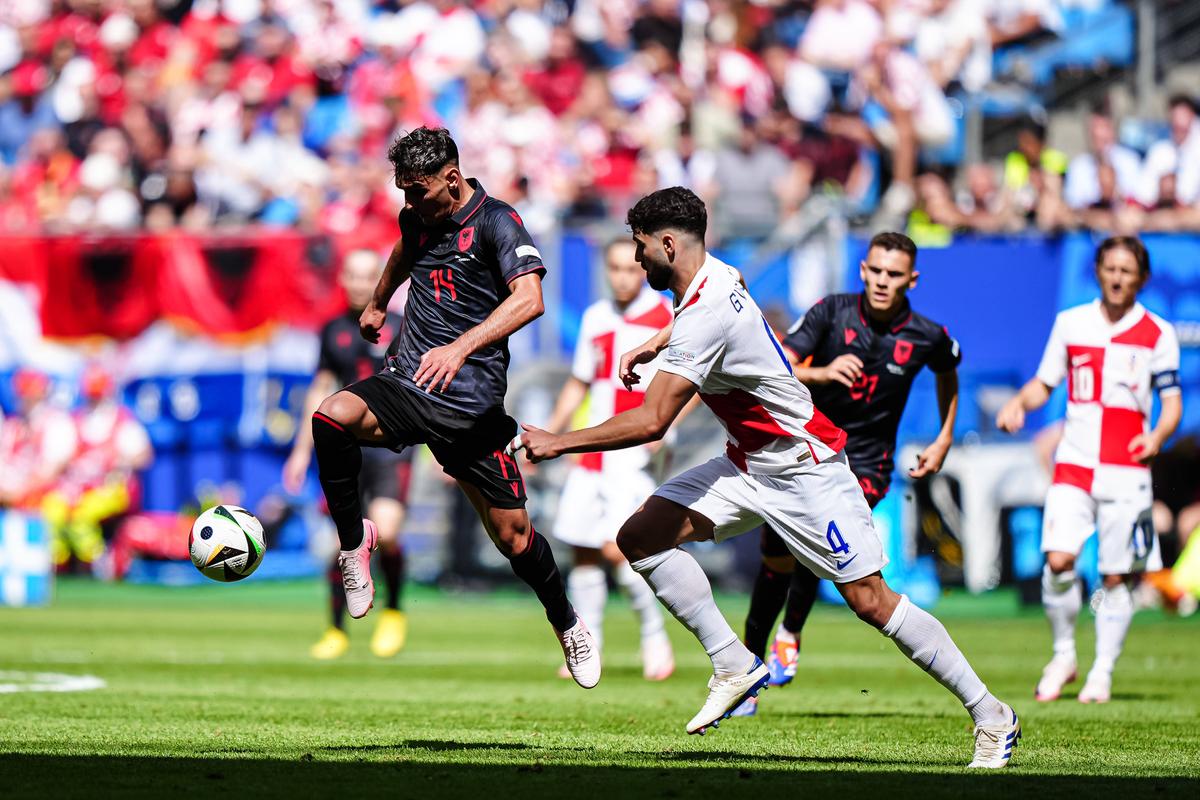 Croația - Albania, în Grupa B la EURO 2024: cele mai tari imagini de la Hamburg