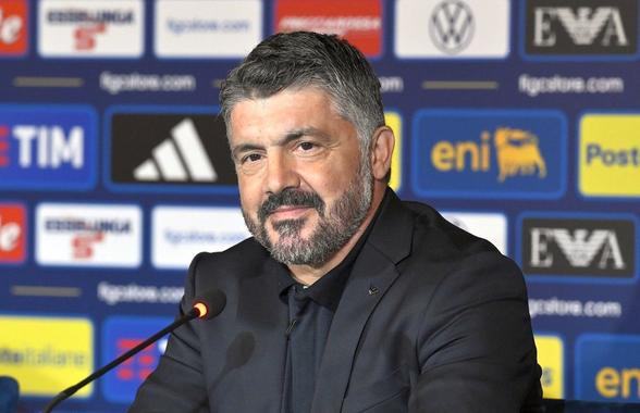 Gennaro Gattuso, selecționerul Italiei, înaintea barajului pentru Mondial: „Aud voci care îmi spun asta”