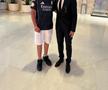 Fiul lui Cristi Borcea, Alex, alături de legende ale lui Real Madrid