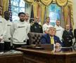 Donald Trump, alături de lotul lui Juventus / Foto: Imago Images