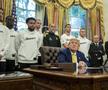 De față cu jucătorii lui Juventus, Trump a vorbit despre războiul Israel - Iran și femeile transgender: întrebarea care i-a amuțit pe italieni