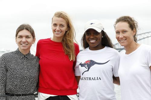 Simona Halep, alături de Petra Kvitova în 2019 // foto: Guliver/gettyimages