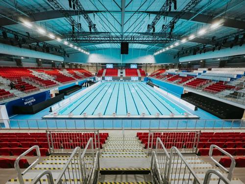 Arena în care se vor desfășura Campionatele Mondiale de la Singapore FOTO WCH Singapore
