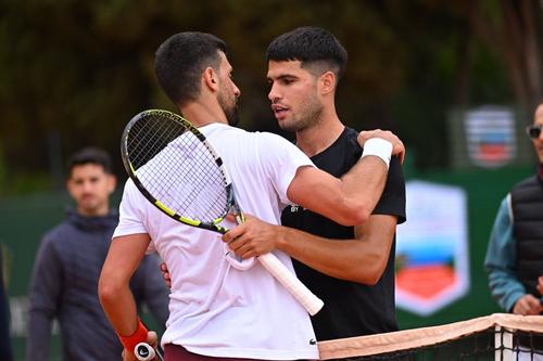 Novak Djokovic și Carlos Alcaraz / Foto: Imago Images