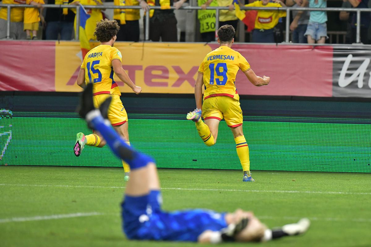 3 detalii după calificarea României U19: hora bucuriei, felicitări de la Lucescu și „Made in Romania”