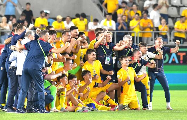 Danemarca U19 - România U19 0-3 » Victorie uriașă și CALIFICAREEE! România U19 a jucat perfect și e în semifinalele EURO U19