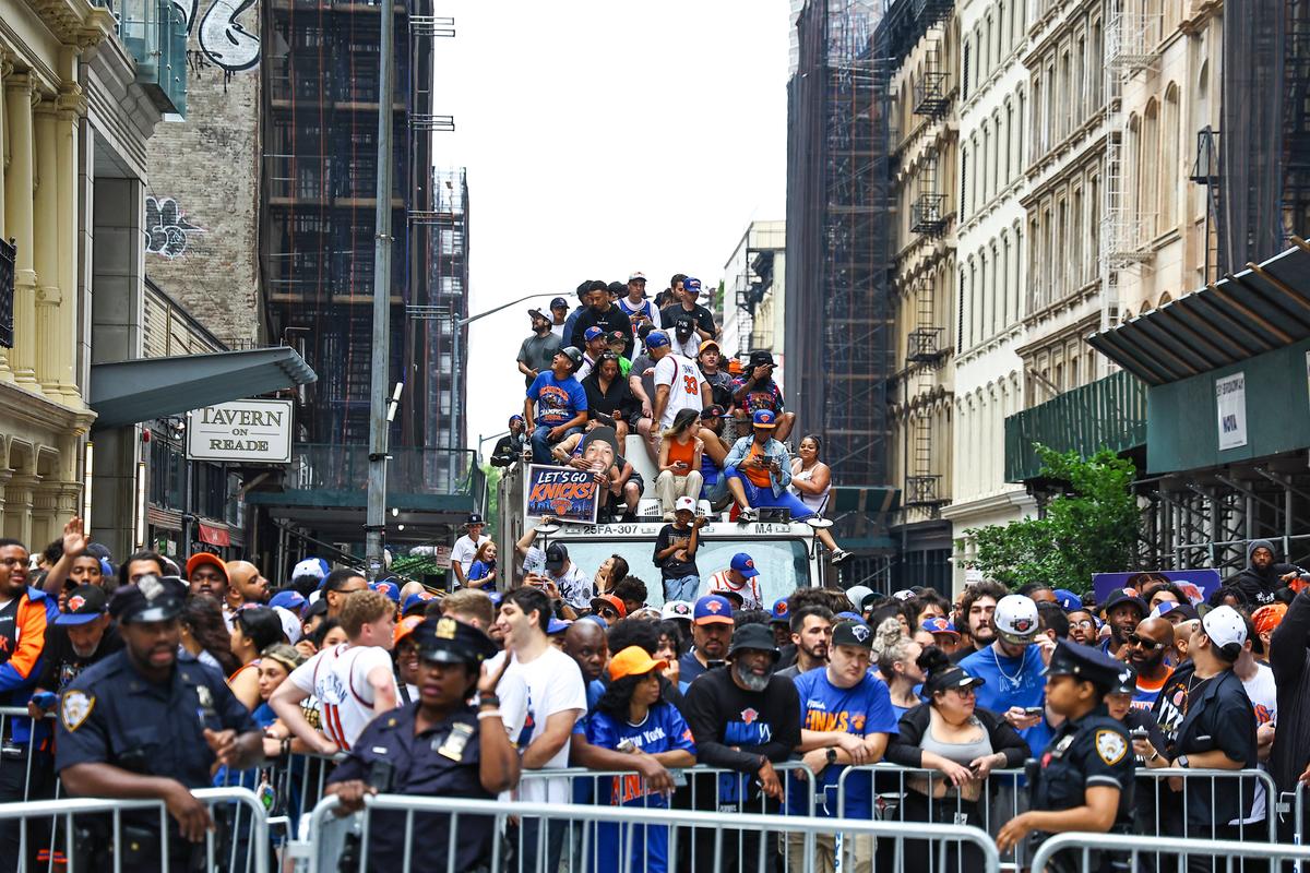 Paradă impresionantă pe străzile din New York, după titlul lui Knicks + discurs memorabil al primarului Mamdani: „Echipa asta a reușit”