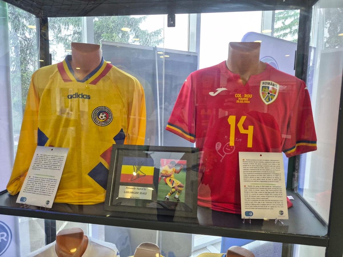 Messi, Ronaldo, Hagi și Yamal, zeci de mii de euro pentru noul Muzeu al Sportului din România! + El e omul care deține tricourile de Mondiale ale lui Adi Ilie și Prunea