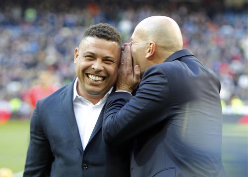 Ronaldo Nazario, alături de Zinedine Zidane, foto: Guliver/gettyimages