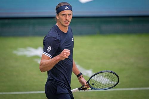 Alexander Zverev s-a calificat în „sferturi” la Halle/Foto: Getty Images