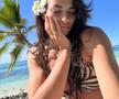 Teodora Meluță în vacanța din Mauritius. Foto: Instagram