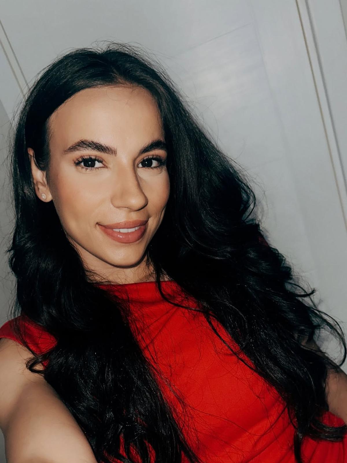 Teodora Meluță în vacanța din Mauritius. Foto: Instagram