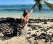 Teodora Meluță în vacanța din Mauritius. Foto: Instagram @teeeomeluta