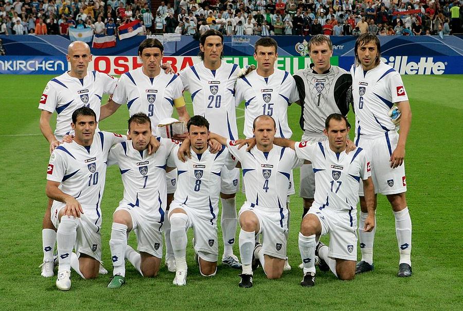 Serbia și Muntenergu, la Campionatul Mondial din 2006 // foto: getty images Povestea uitată: țara care s-a calificat la Mondial, dar s-a desființat cu 6 zile înainte