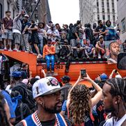 Imagini spectaculoase de la parada de titlu a lui New York Knicks/Foto: Imago Images