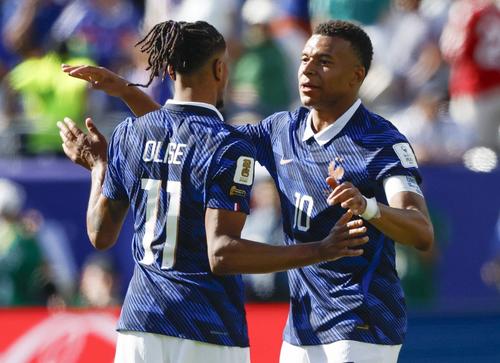 Michael Olise și Kylian Mbappe au colaborat perfect la primul gol marcat de Franța la acest Mondial / Foto: Imago