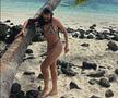 Teodora Meluță în vacanța din Mauritius. Foto: Instagram @teeeomeluta